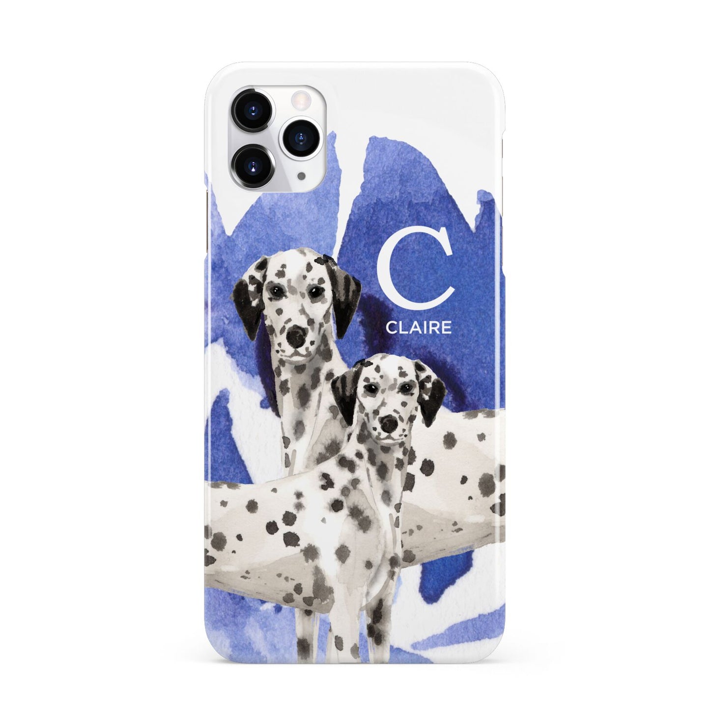 Personalised Dalmatian iPhone 11 Pro Max 3D Snap Case