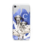 Personalised Dalmatian iPhone 7 Bumper Case on Silver iPhone