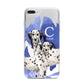Personalised Dalmatian iPhone 7 Plus Bumper Case on Silver iPhone