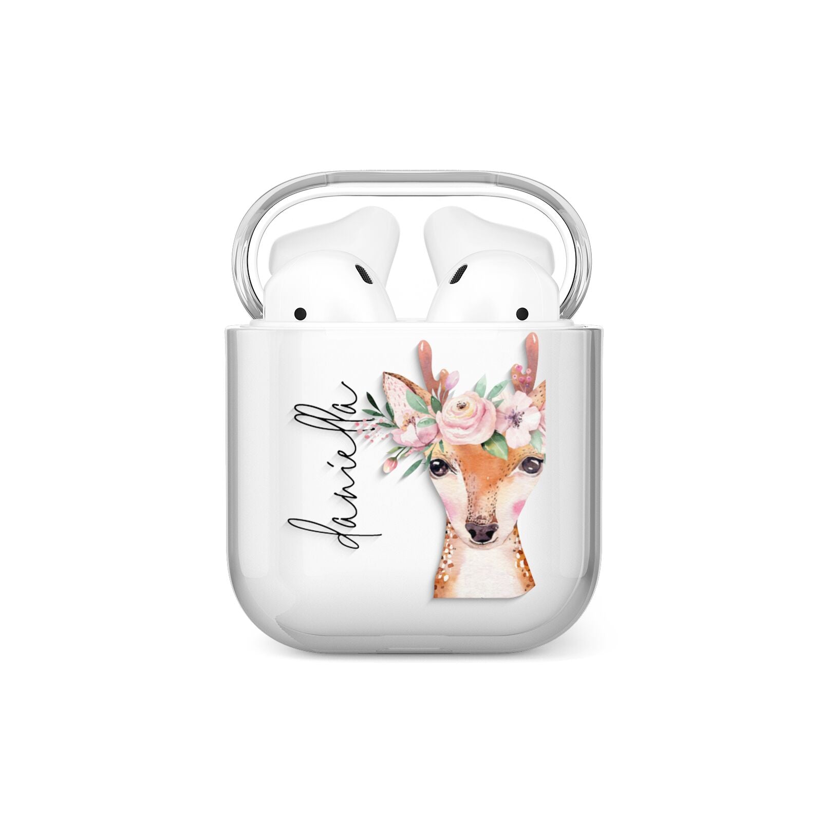 Personalised Deer AirPods Case