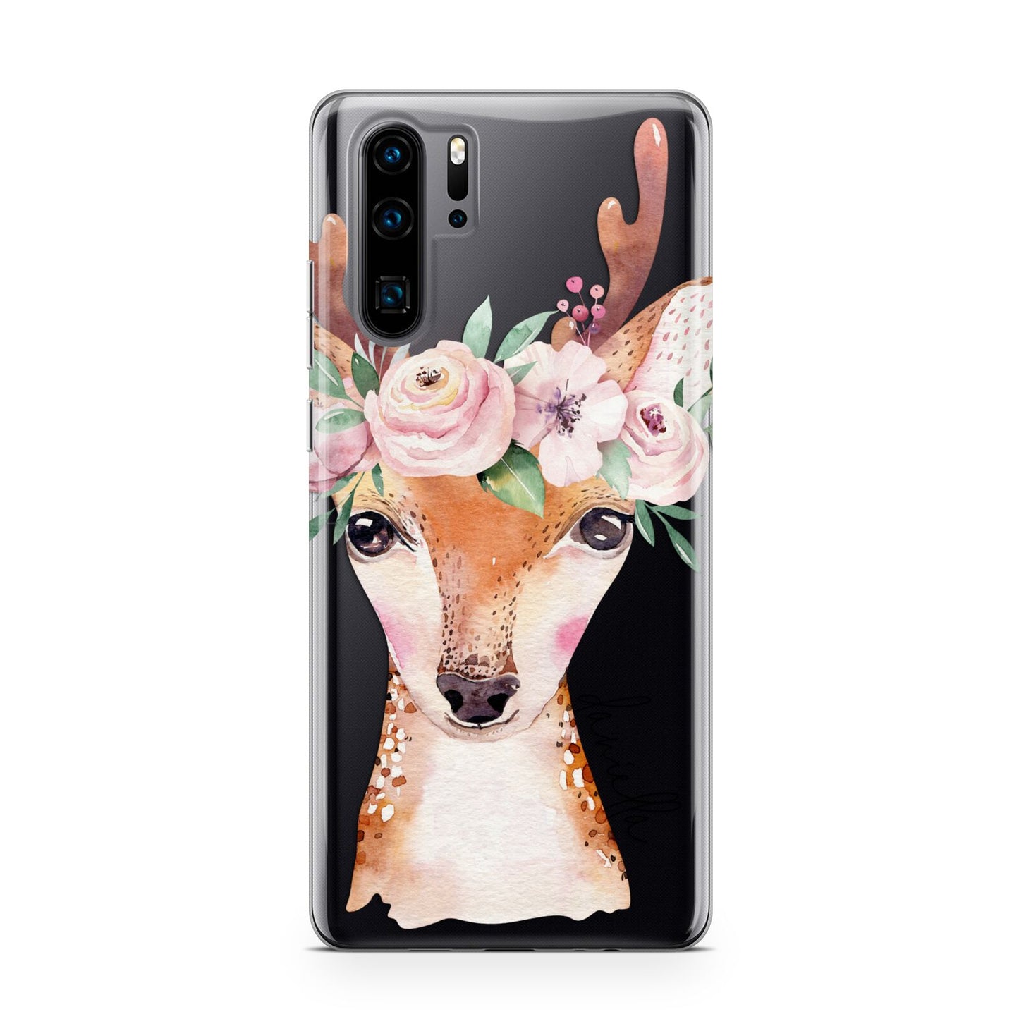 Personalised Deer Huawei P30 Pro Phone Case