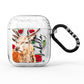 Personalised Deer Name AirPods Glitter Case