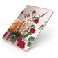 Personalised Deer Name Apple iPad Case on Rose Gold iPad Side View