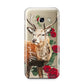 Personalised Deer Name Samsung Galaxy A3 2017 Case on gold phone