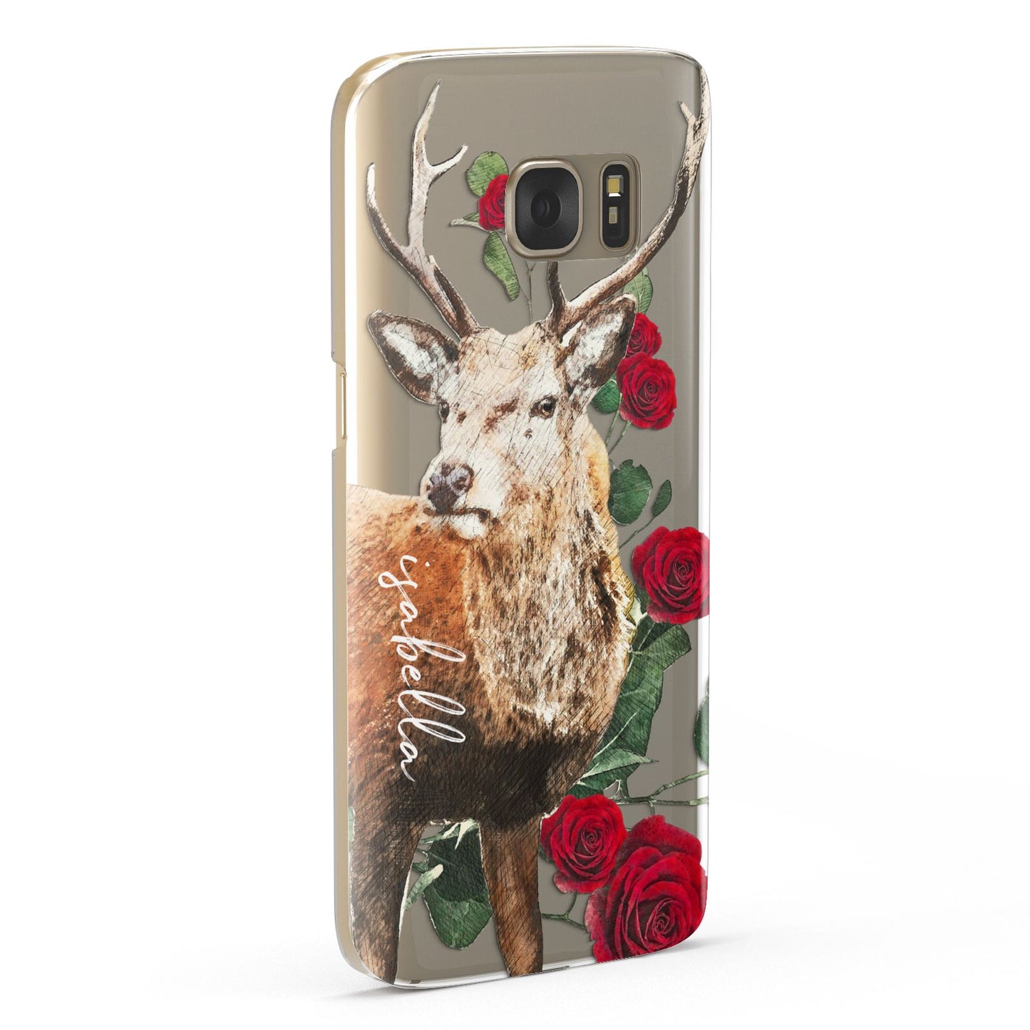 Personalised Deer Name Samsung Galaxy Case Fourty Five Degrees