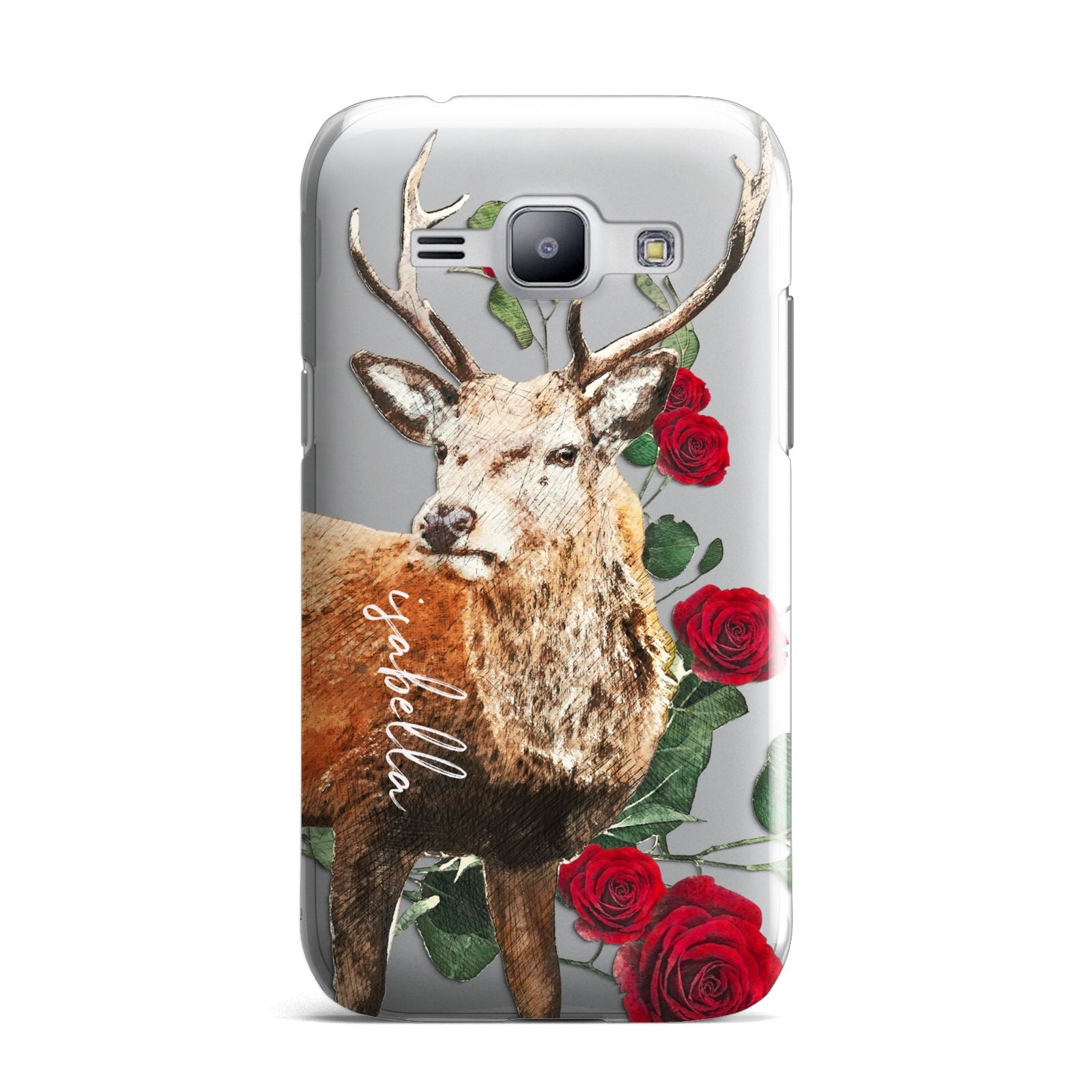 Personalised Deer Name Samsung Galaxy J1 2015 Case