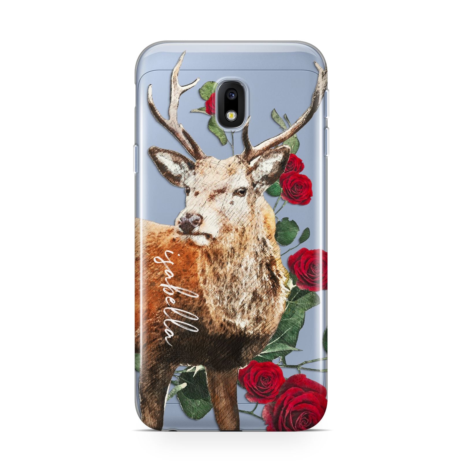 Personalised Deer Name Samsung Galaxy J3 2017 Case