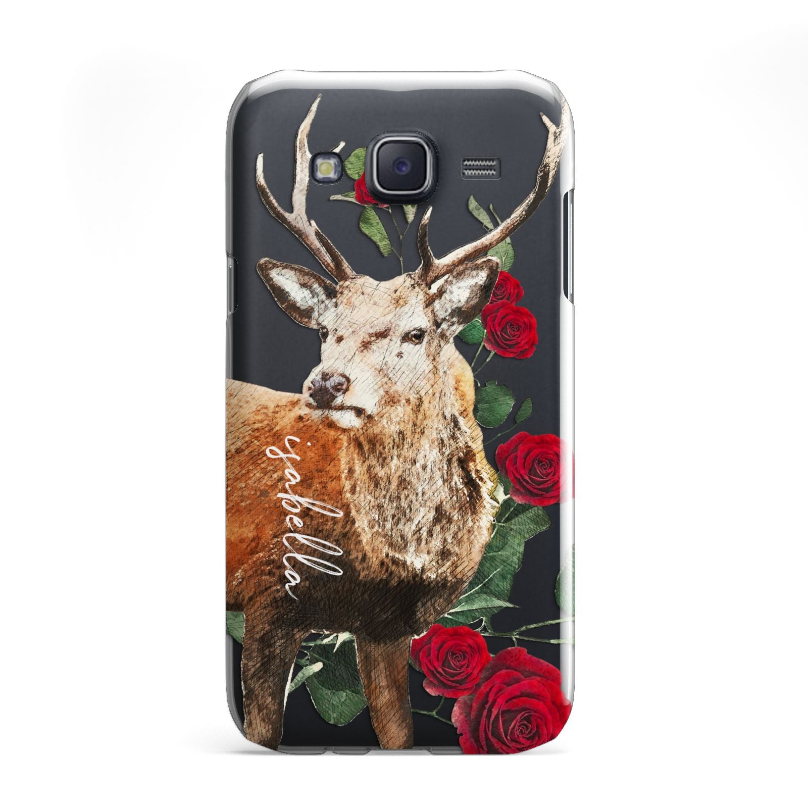 Personalised Deer Name Samsung Galaxy J5 Case