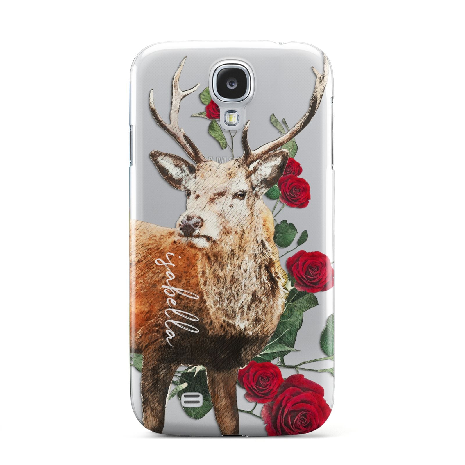 Personalised Deer Name Samsung Galaxy S4 Case