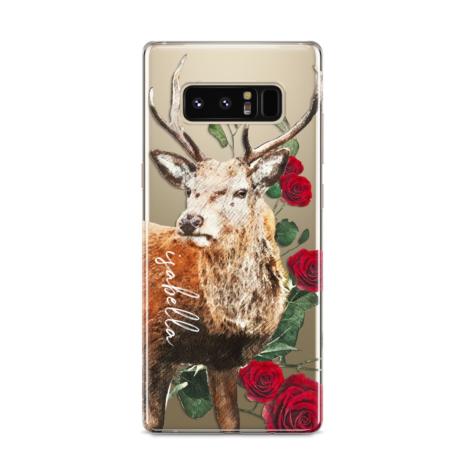 Personalised Deer Name Samsung Galaxy S8 Case