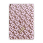 Personalised Diagonal Bold Initials Apple iPad Rose Gold Case