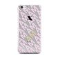 Personalised Diagonal Bold Initials Apple iPhone 5c Case