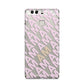Personalised Diagonal Bold Initials Huawei P9 Case
