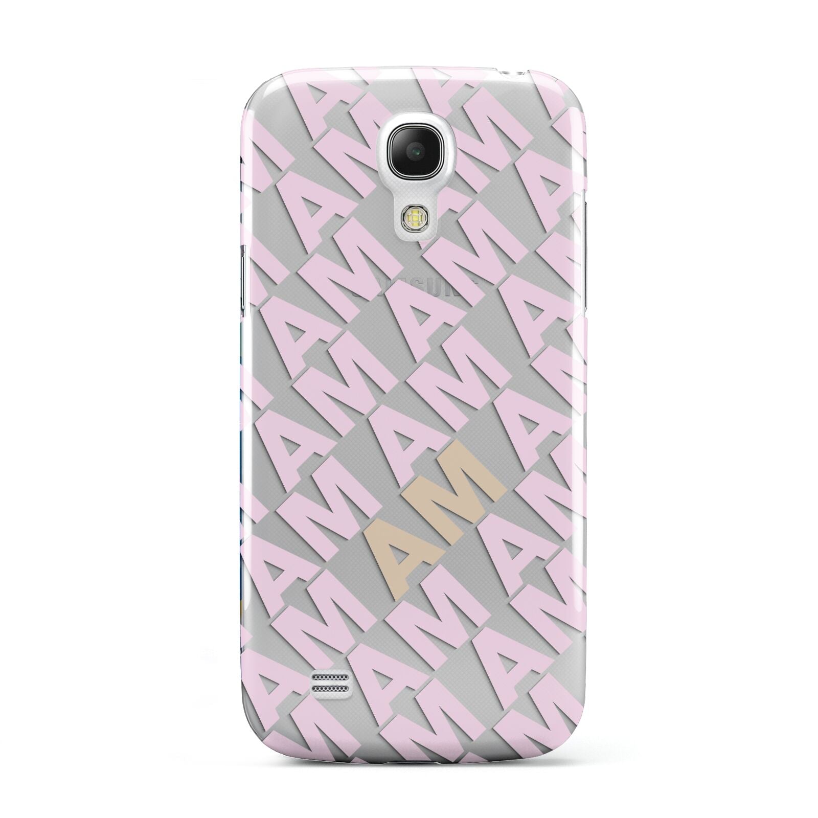 Personalised Diagonal Bold Initials Samsung Galaxy S4 Mini Case