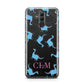 Personalised Dino Initials Clear Huawei Mate 20 Lite