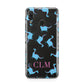 Personalised Dino Initials Clear Huawei Nova 3 Phone Case