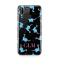 Personalised Dino Initials Clear Huawei P20 Lite Phone Case