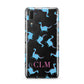 Personalised Dino Initials Clear Huawei P20 Phone Case