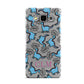 Personalised Dino Initials Clear Samsung Galaxy A5 Case