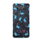 Personalised Dino Initials Clear Samsung Galaxy Alpha Case