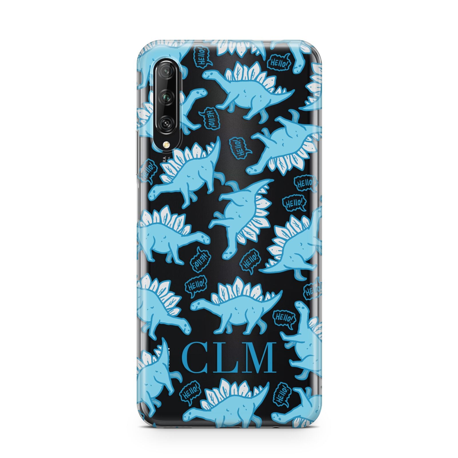 Personalised Dinosaur Initials Huawei P Smart Pro 2019