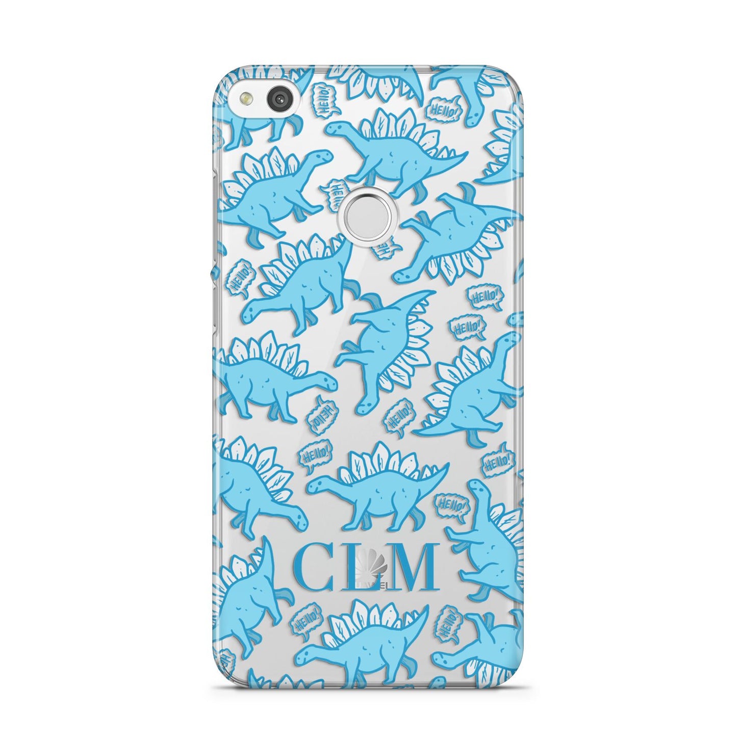 Personalised Dinosaur Initials Huawei P8 Lite Case