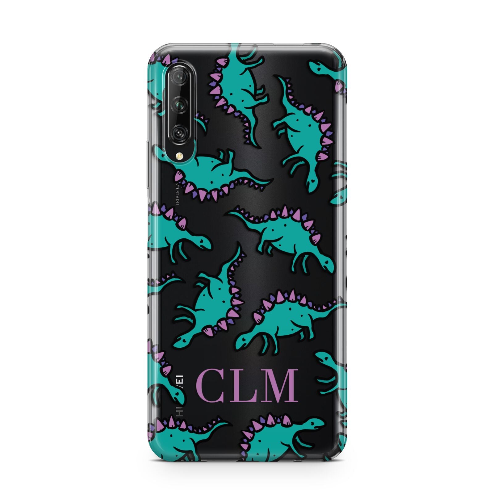 Personalised Dinosaur Monogrammed Huawei P Smart Pro 2019