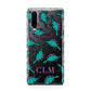 Personalised Dinosaur Monogrammed Huawei P30 Phone Case