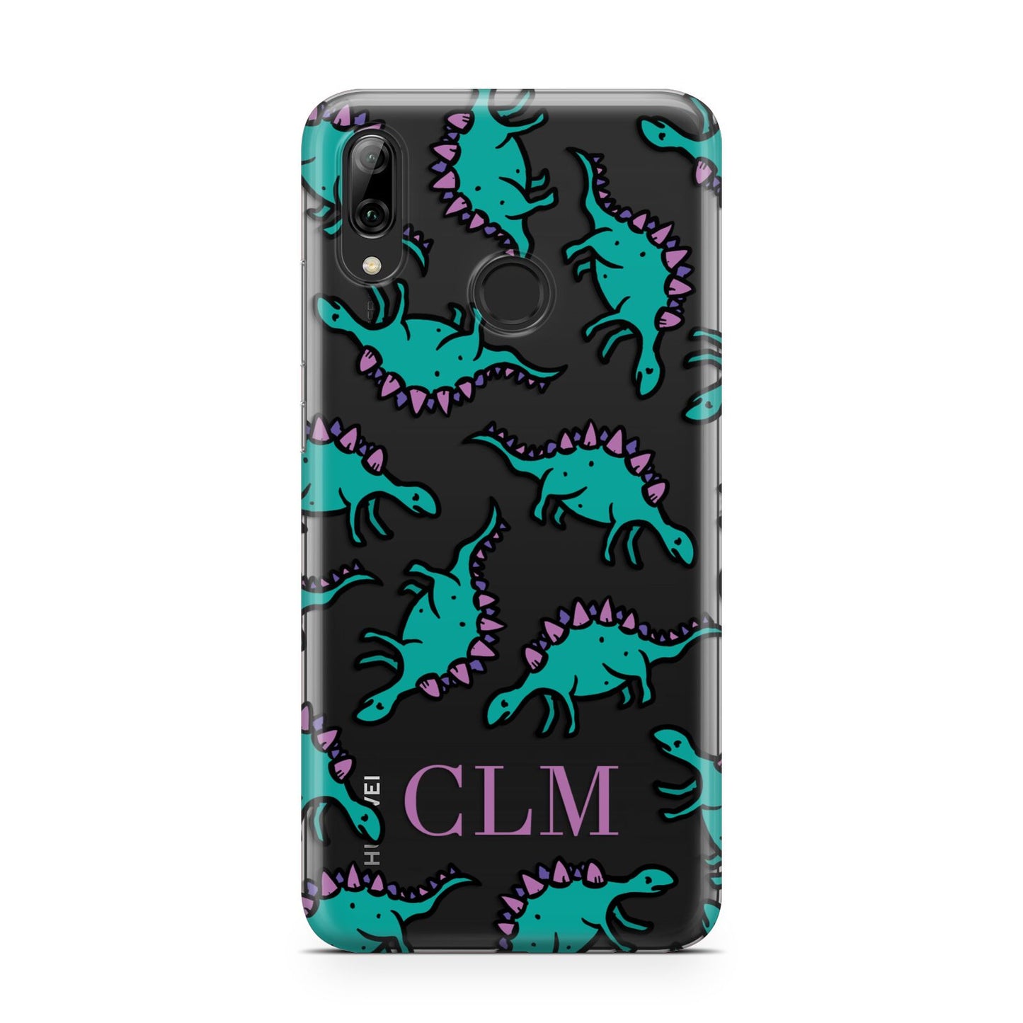 Personalised Dinosaur Monogrammed Huawei Y7 2019