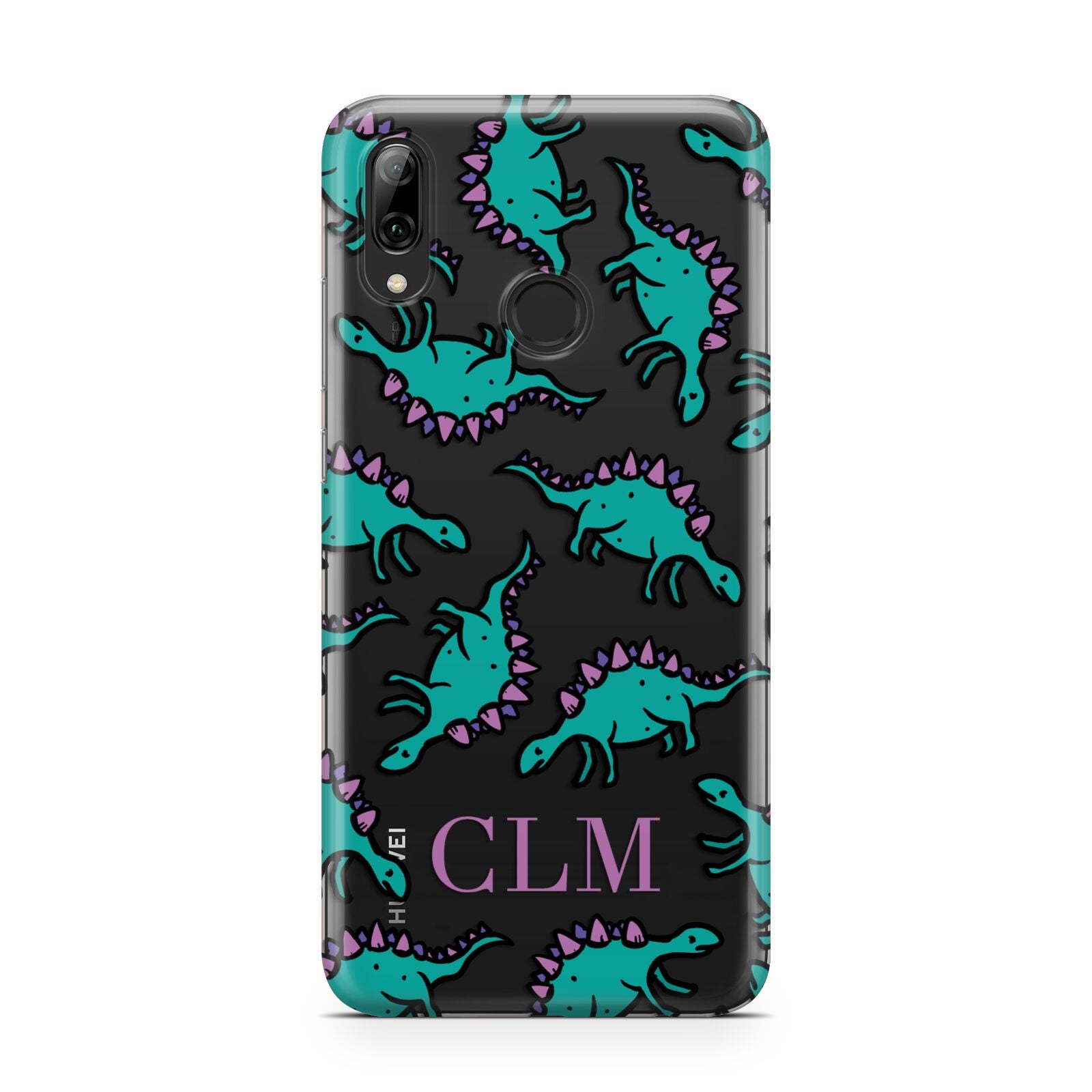 Personalised Dinosaur Monogrammed Huawei Y7 2019