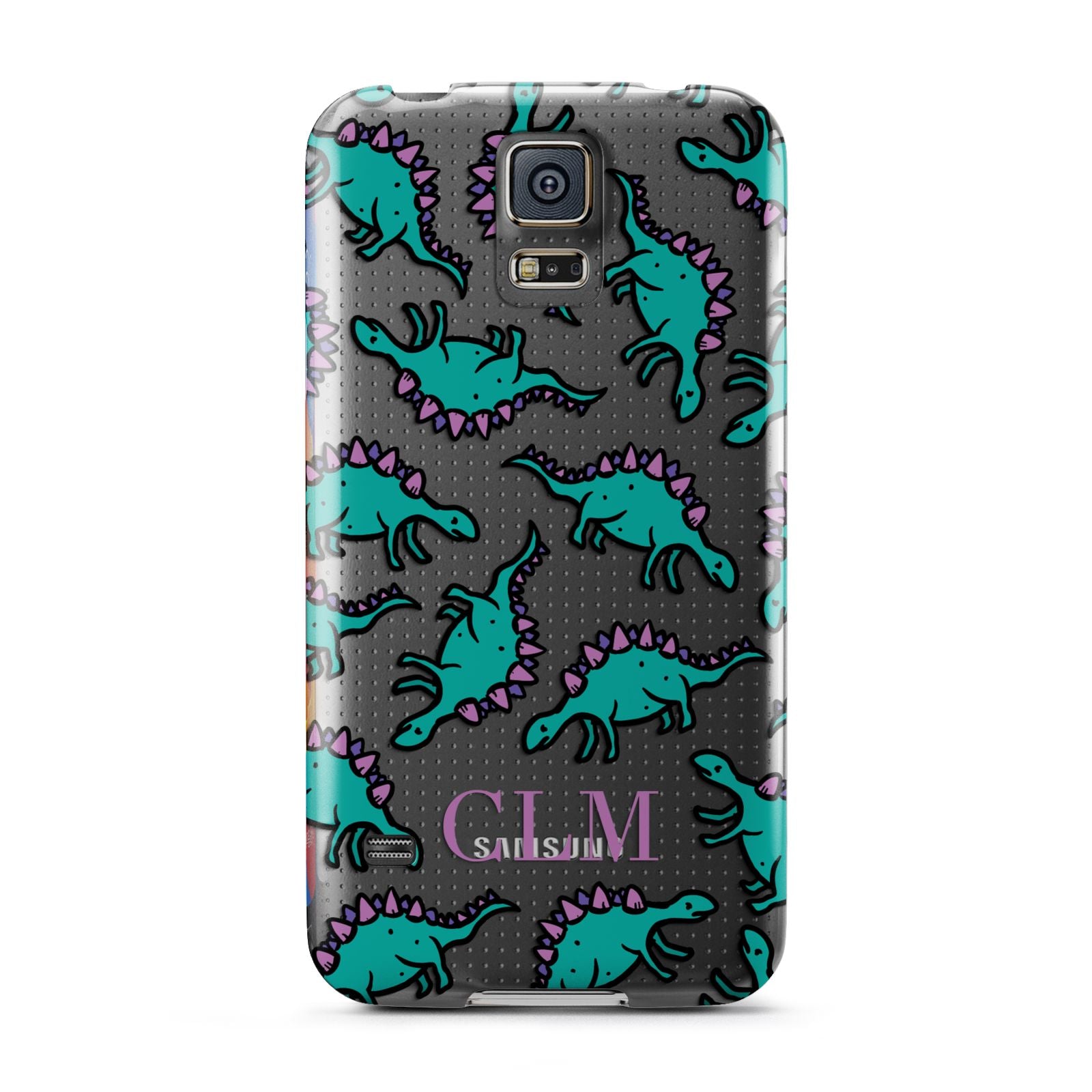 Personalised Dinosaur Monogrammed Samsung Galaxy S5 Case