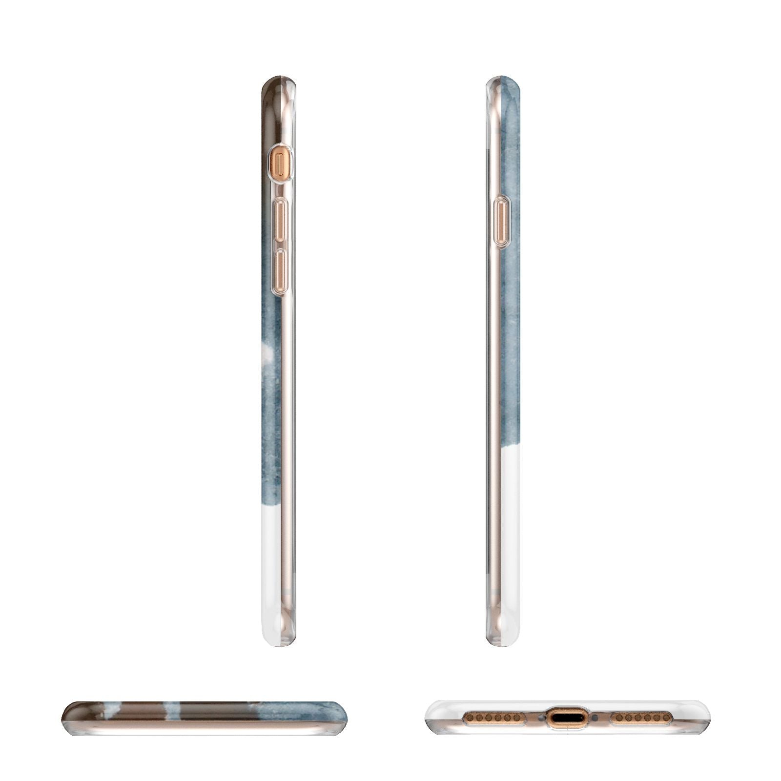 Personalised Doberman Dog Apple iPhone 7 8 3D Wrap Tough Case Alternative Image Angles