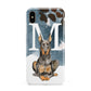 Personalised Doberman Dog Apple iPhone Xs Max 3D Tough Case