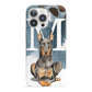 Personalised Doberman Dog iPhone 13 Pro Full Wrap 3D Snap Case