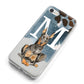 Personalised Doberman Dog iPhone 8 Bumper Case on Silver iPhone Alternative Image