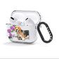 Personalised Dog AirPods Clear Case 3rd Gen Side Image
