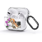 Personalised Dog AirPods Glitter Case 3rd Gen Side Image
