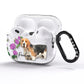 Personalised Dog AirPods Pro Glitter Case Side Image