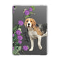 Personalised Dog Apple iPad Grey Case