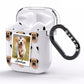 Personalised Dog Photo AirPods Clear Case Side Image