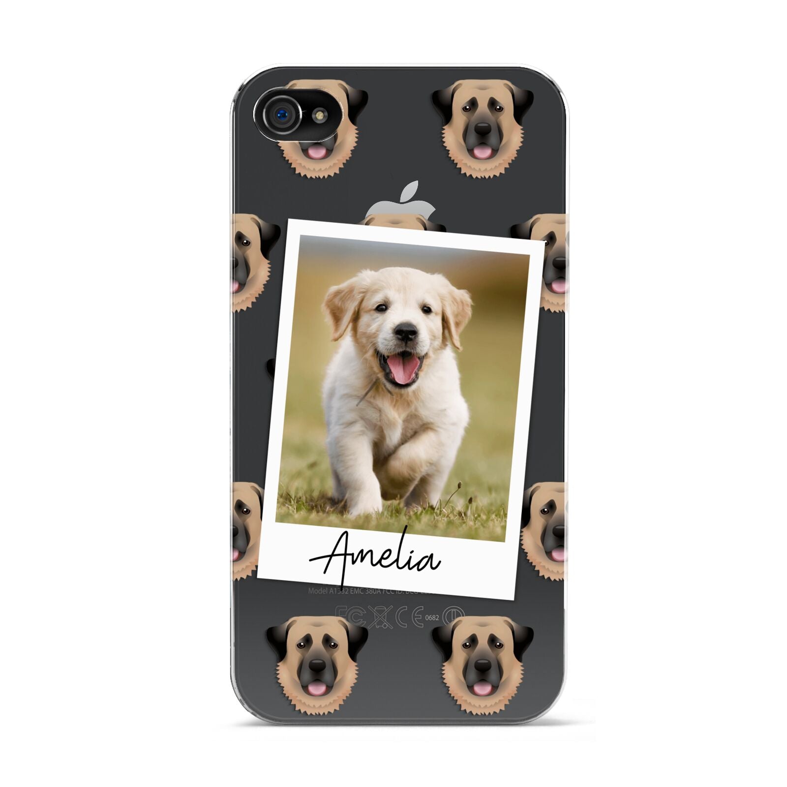 Personalised Dog Photo Apple iPhone 4s Case