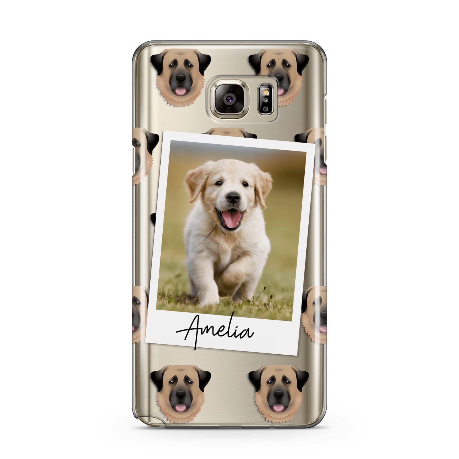 Personalised Dog Photo Samsung Galaxy Note 5 Case