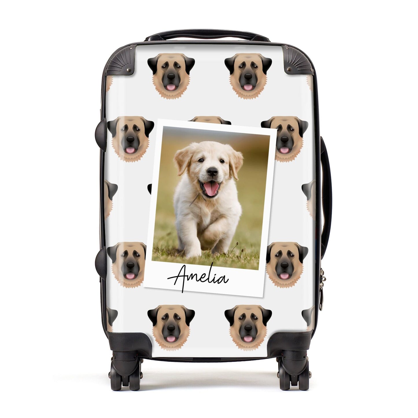 Personalised Dog Photo Suitcase