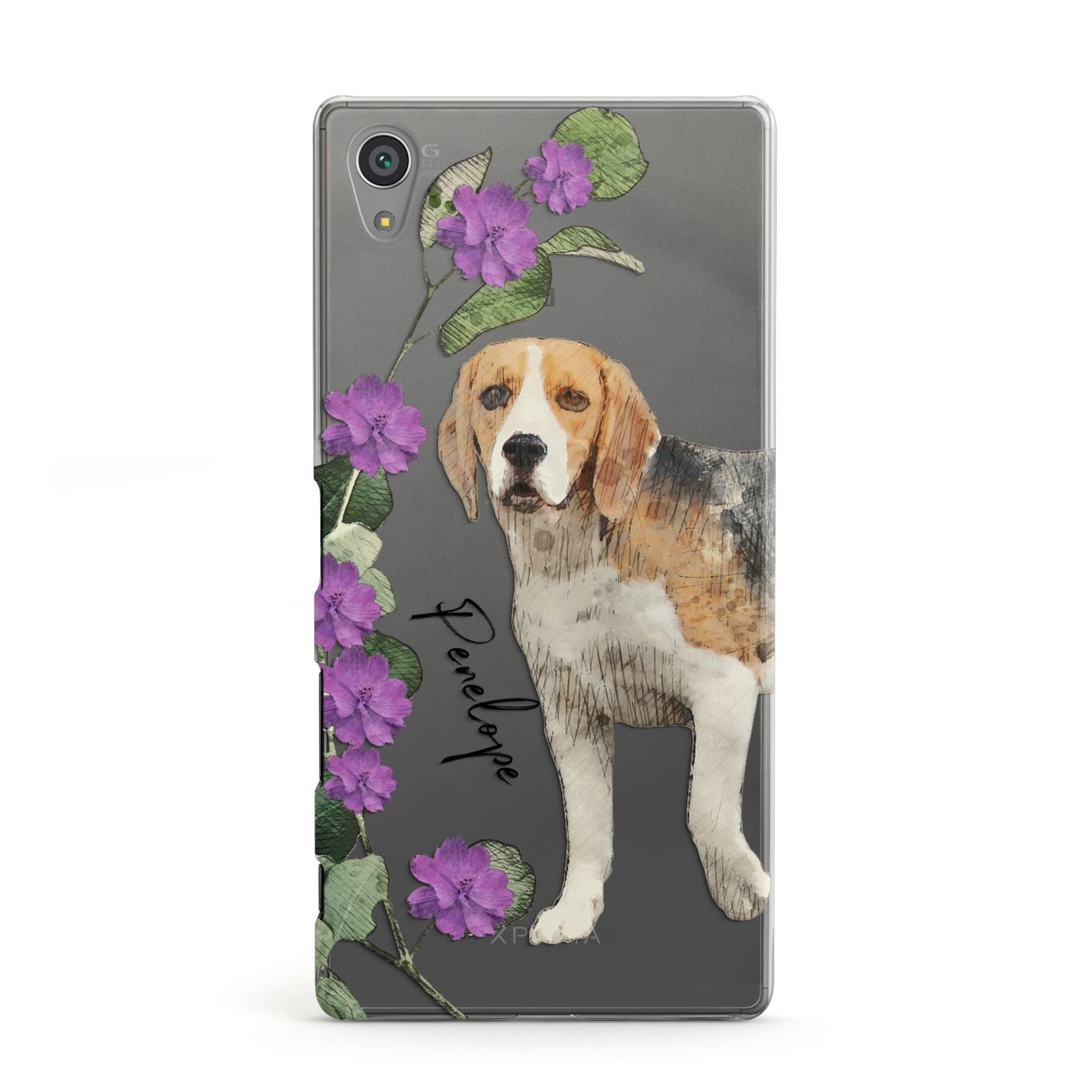 Personalised Dog Sony Xperia Case