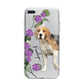 Personalised Dog iPhone 7 Plus Bumper Case on Silver iPhone