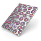 Personalised Donut Initials Apple iPad Case on Silver iPad Side View