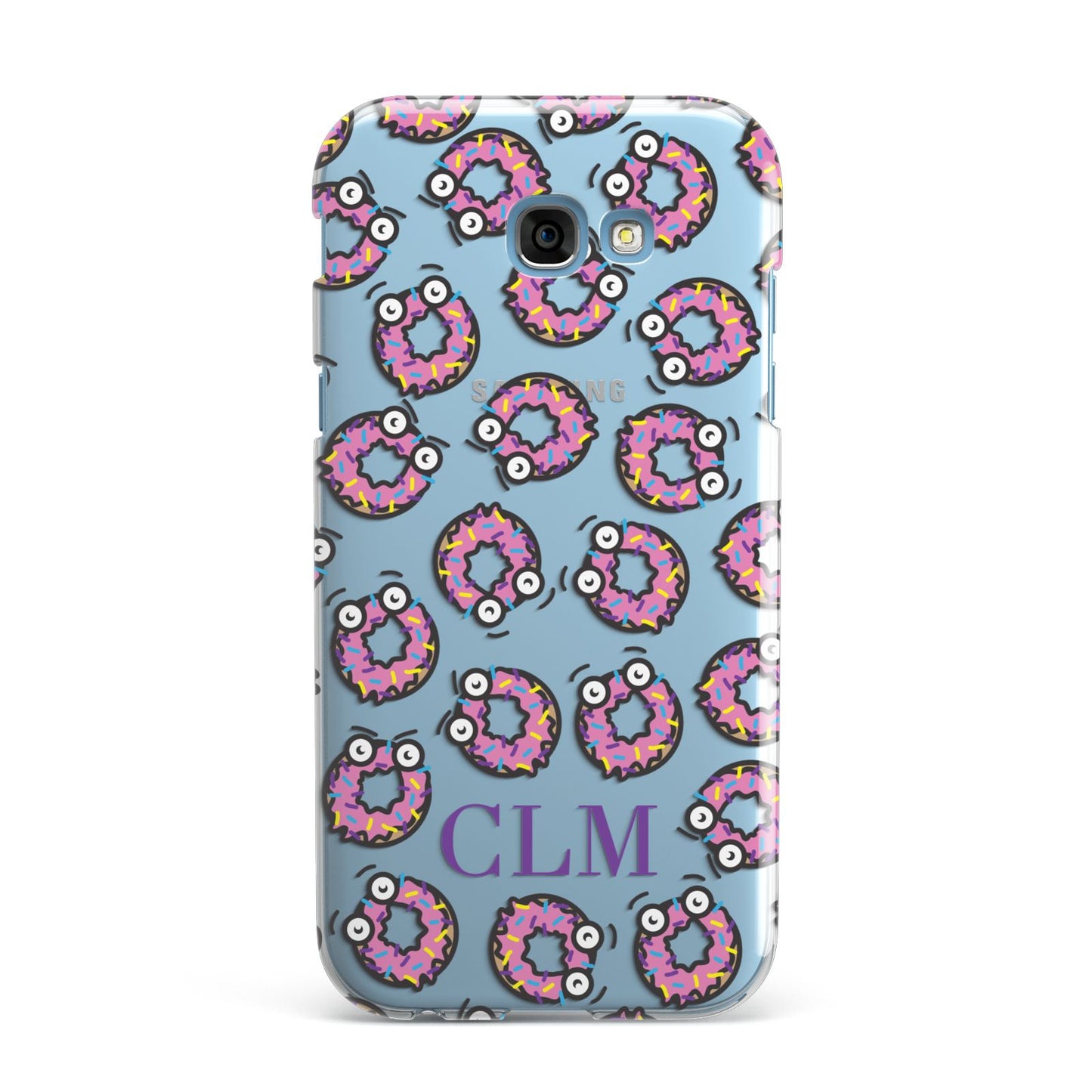 Personalised Donut Initials Samsung Galaxy A7 2017 Case