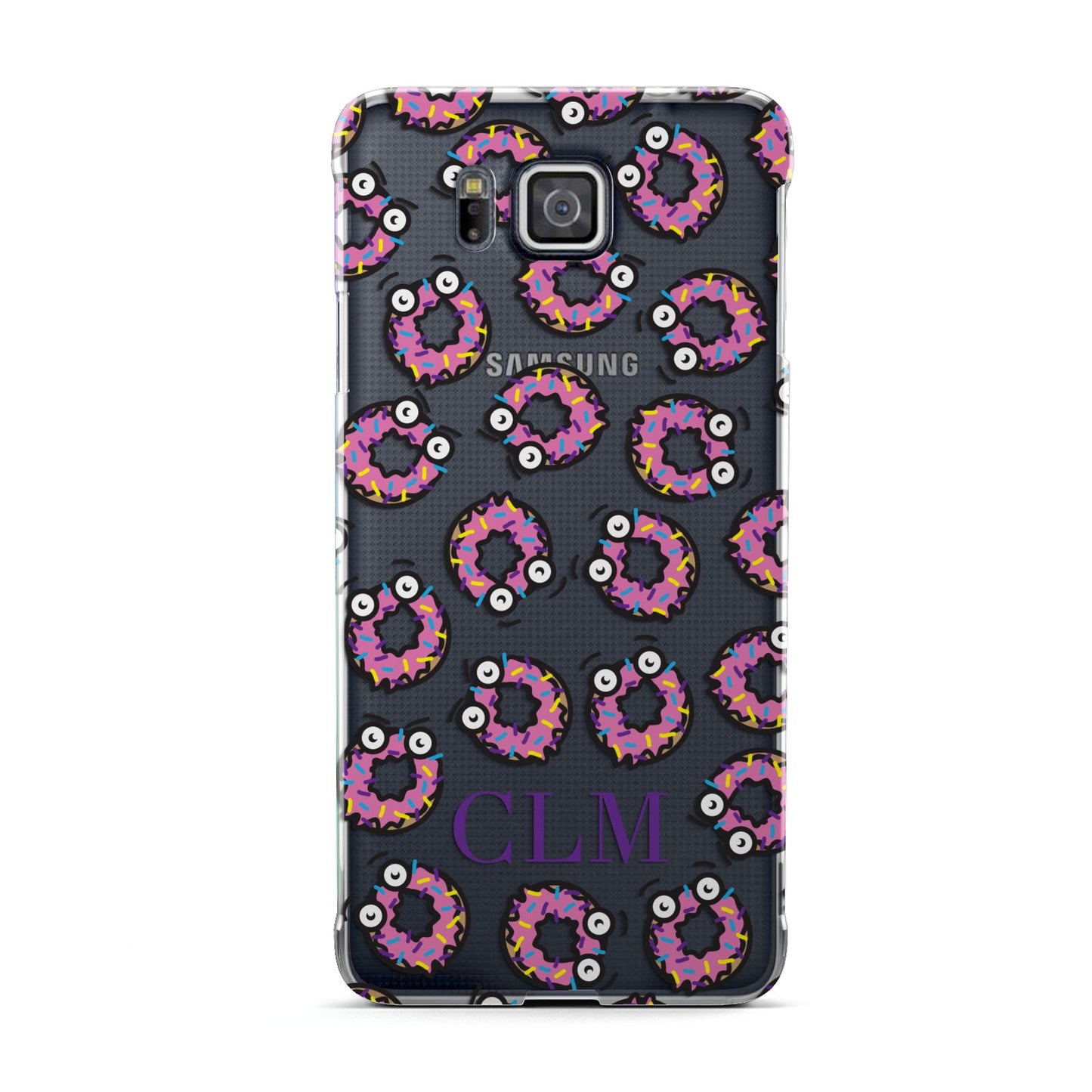 Personalised Donut Initials Samsung Galaxy Alpha Case
