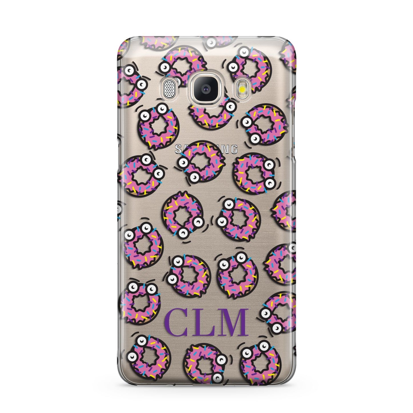 Personalised Donut Initials Samsung Galaxy J5 2016 Case