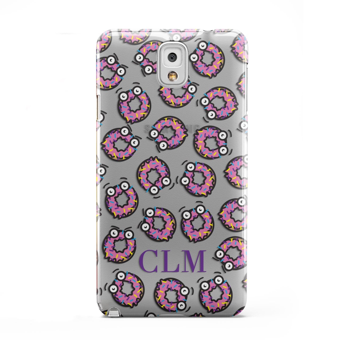 Personalised Donut Initials Samsung Galaxy Note 3 Case